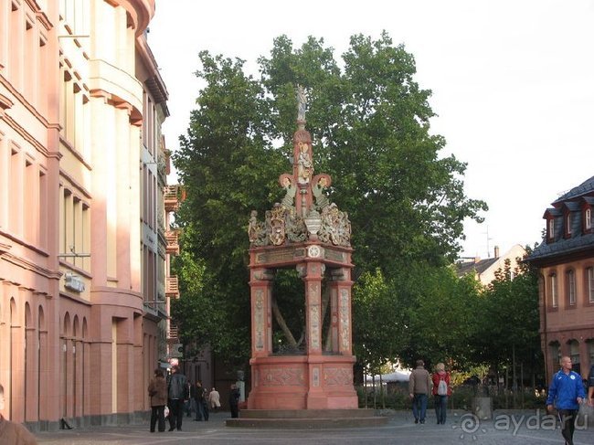 Майнц - город на 50- паралели