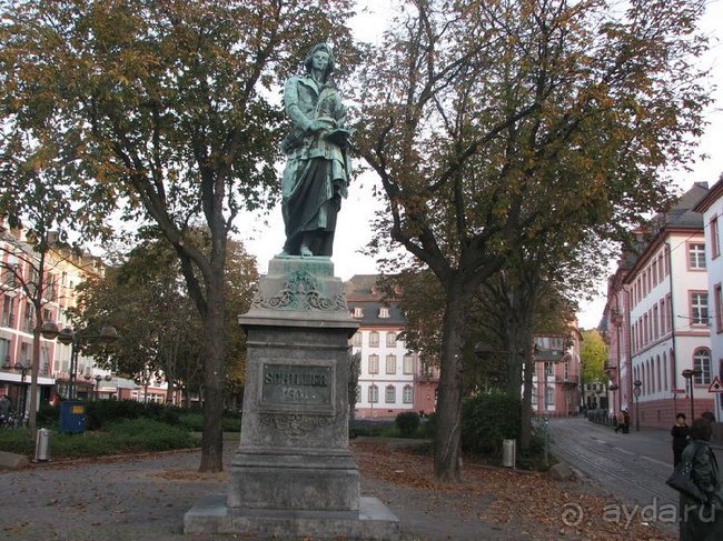 Майнц - город на 50- паралели