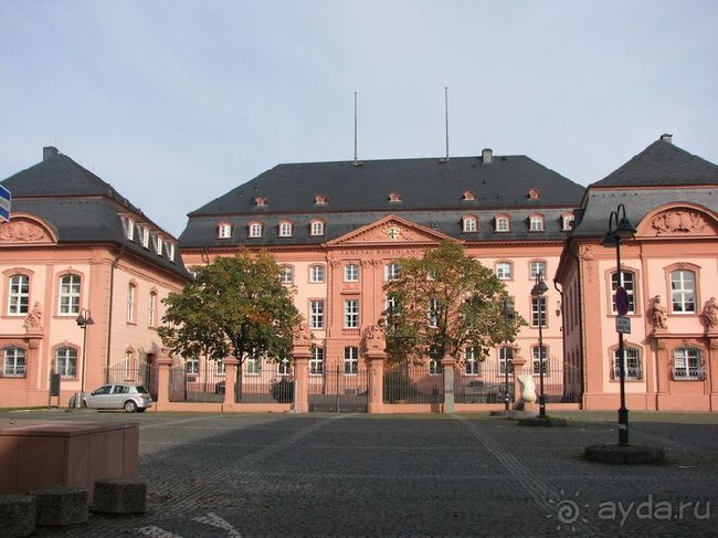 Майнц - город на 50- паралели