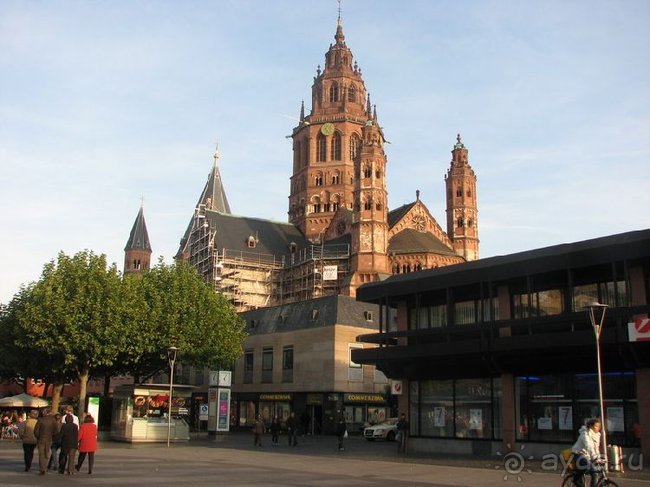 Майнц - город на 50- паралели