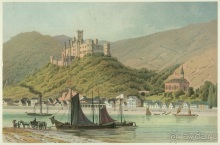 Замок Stolzenfels/Штольценфельз