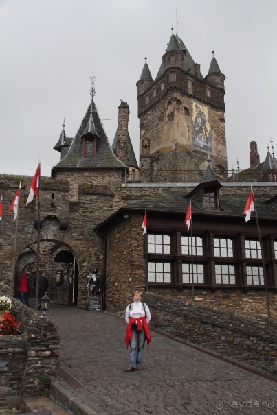 Имперский замок(REICHSBURG) в Кохеме на Мозеле