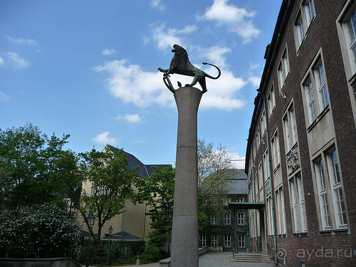 Дюссельдорфские витражи. БЕРГСКИЙ ЛЕВ на KO