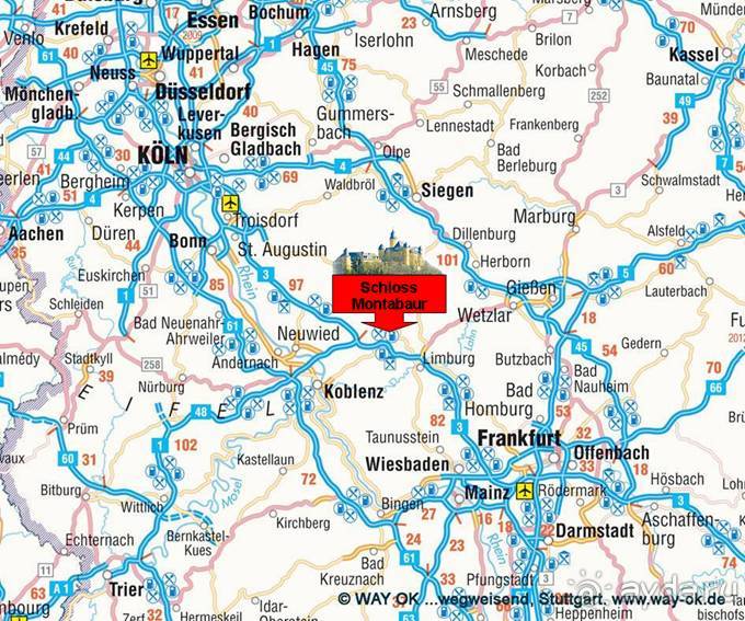 Альбом отзыва "Замок Монтабаур"