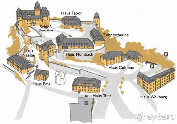 Альбом отзыва "Замок Монтабаур"