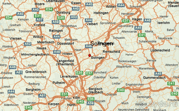 Золинген - город Мастеров