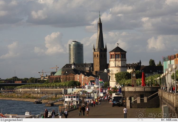 Дюссельдорфские витражи. Церковь святого Ламбертуса