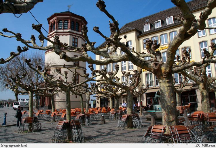 Дюссельдорфские витражи. Церковь святого Ламбертуса