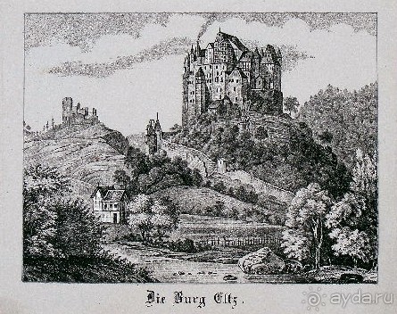 Эльц - замок на купюре.