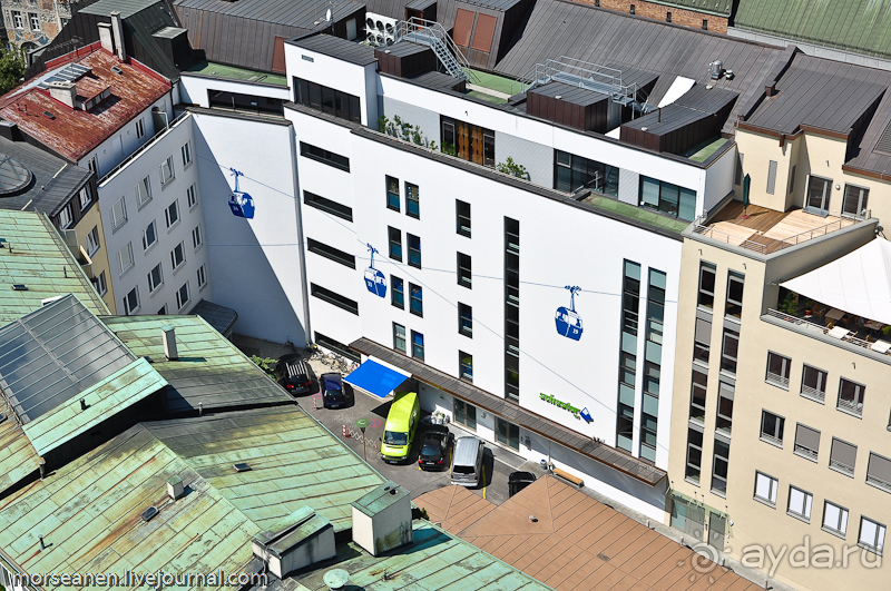 Фотовзгляд на Мюнхен с высоты Старого Петра