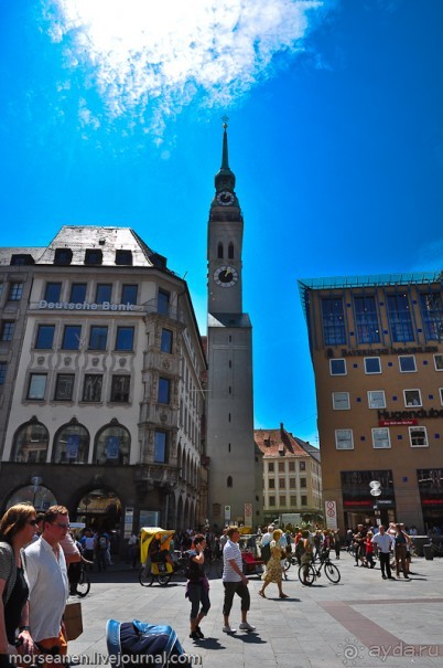 Фотовзгляд на Мюнхен с высоты Старого Петра