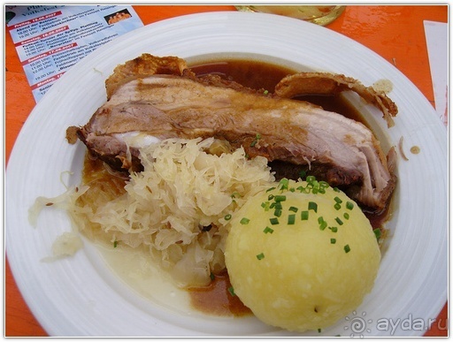 Баварская кухня или Ночной кошмар диетолога.