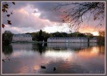 Дюссельдорфские витражи. Розовый замок