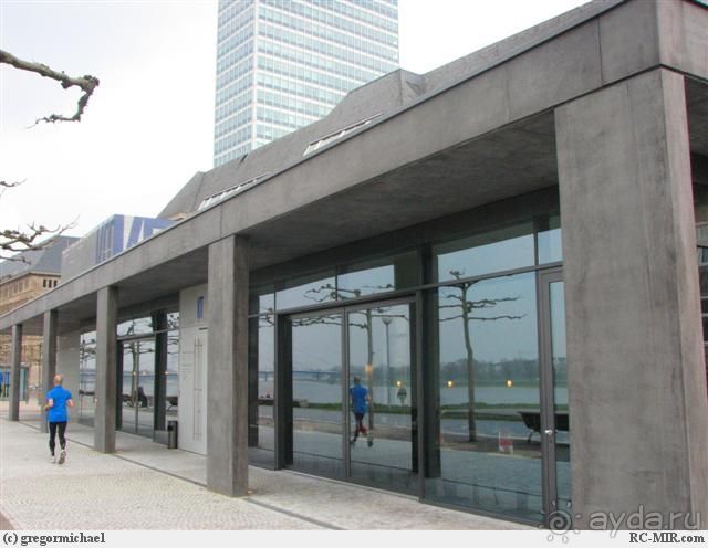 Дюссельдорфские витражи. Набережная Рейна