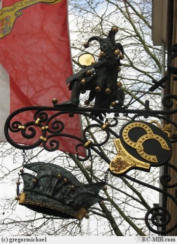 Дюссельдорфские витражи. Набережная Рейна