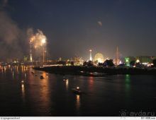 Дюссельдорфские витражи. Набережная Рейна