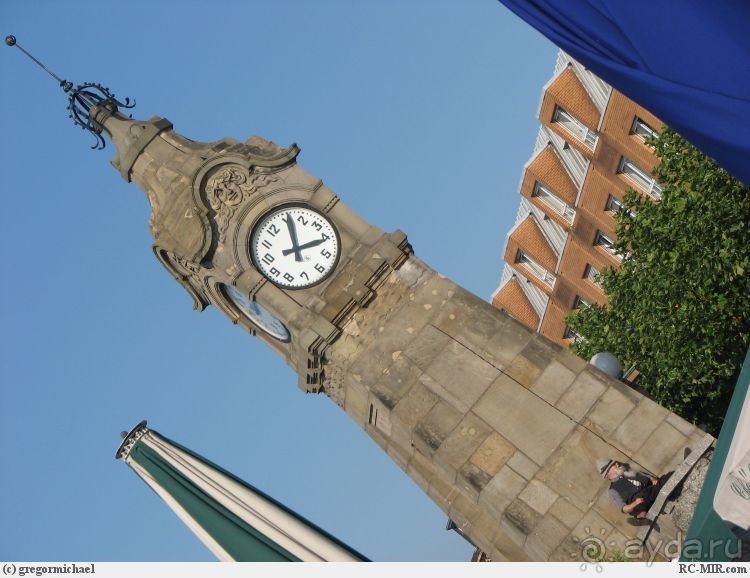 Дюссельдорфские витражи. Набережная Рейна