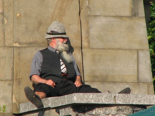 Дюссельдорфские витражи. Набережная Рейна