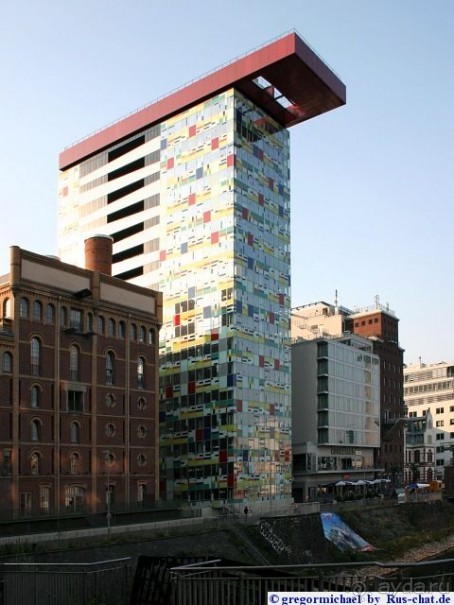 Дюссельдорфские витражи. Набережная Рейна