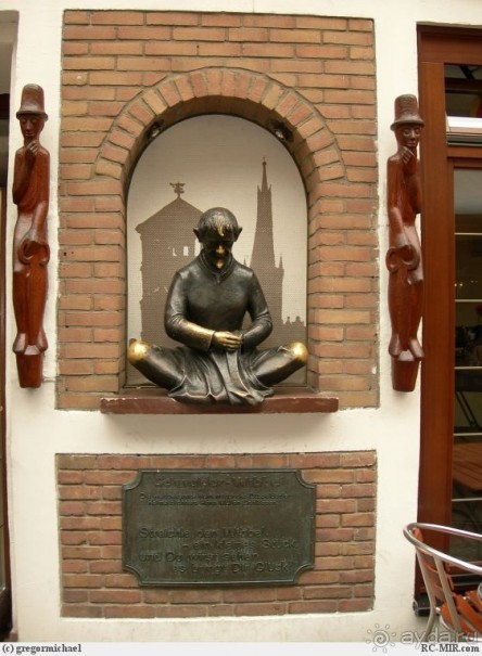 Дюссельдорфские витражи. Как портной Wibbel Наполеона обманул.