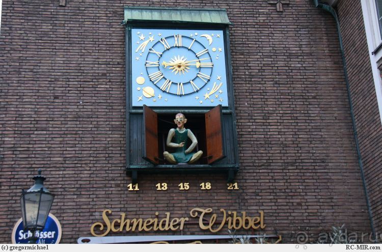 Дюссельдорфские витражи. Как портной Wibbel Наполеона обманул.