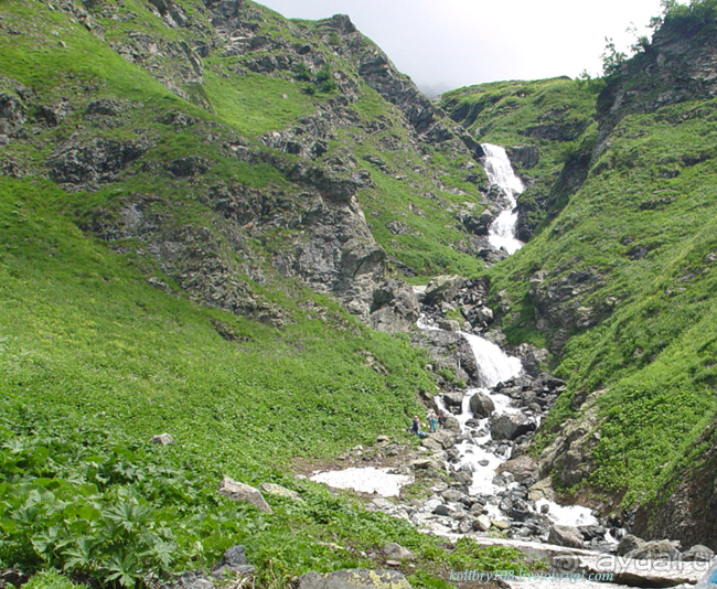 Авадхара, озеро Мзы (Абхазия) - окончание.