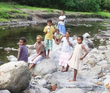 Водопад острова Танна (Вануату).