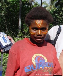 Водопад острова Танна (Вануату).