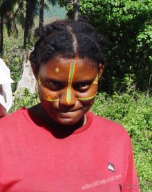 Водопад острова Танна (Вануату).