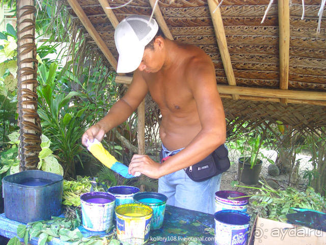 «Сафари 4х4» плюс МК по окраске парео (остров Бора-Бора).