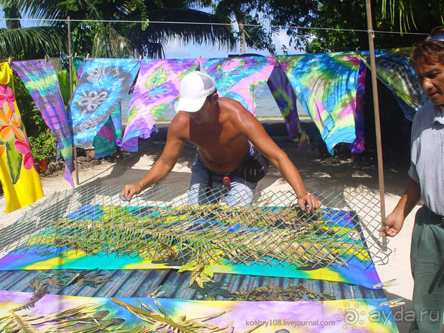 «Сафари 4х4» плюс МК по окраске парео (остров Бора-Бора).