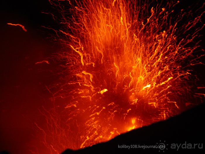 Вулкан Ясур (остров Танна). Вануату.