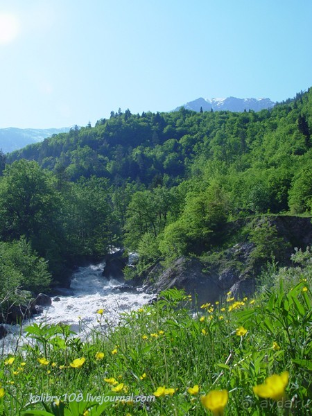 Абхазия - любовь моя. Гегский водопад.