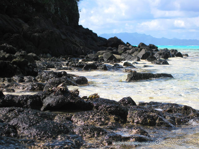 НА КАЯКЕ ВДОЛЬ ПОБЕРЕЖЬЯ БОРА-БОРА (и немного о собачьей любви).