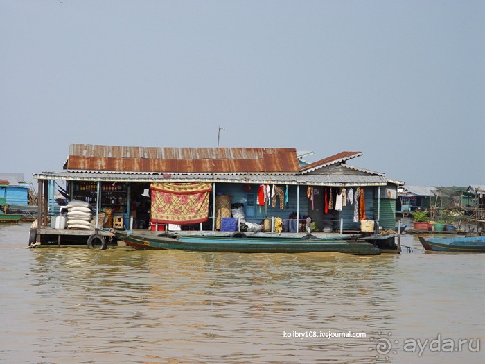 Долина тысячи лингамов и озеро Тонле Сап (Камбоджа).