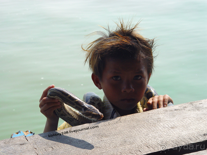 Долина тысячи лингамов и озеро Тонле Сап (Камбоджа).