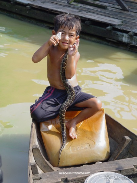 Долина тысячи лингамов и озеро Тонле Сап (Камбоджа).