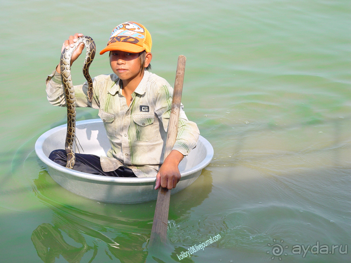 Долина тысячи лингамов и озеро Тонле Сап (Камбоджа).