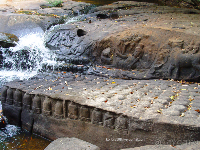 Долина тысячи лингамов и озеро Тонле Сап (Камбоджа).