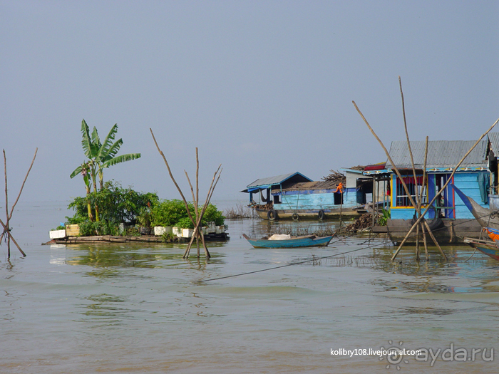 Долина тысячи лингамов и озеро Тонле Сап (Камбоджа).