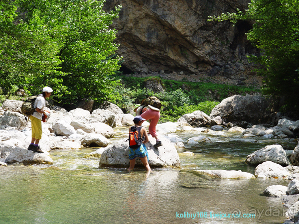 На поиски водопада (Абхазия).