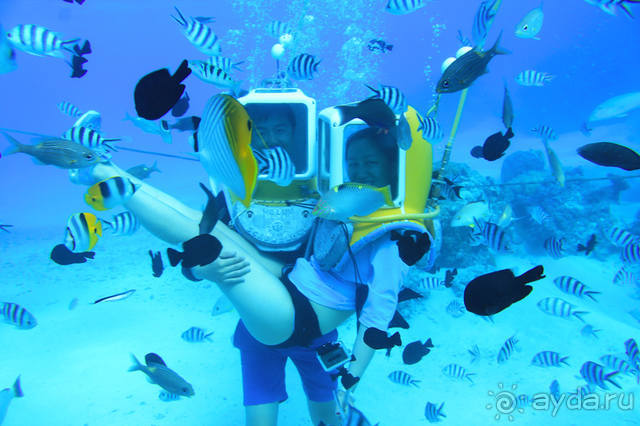 "Аквасафари" на острове Бора-Бора.