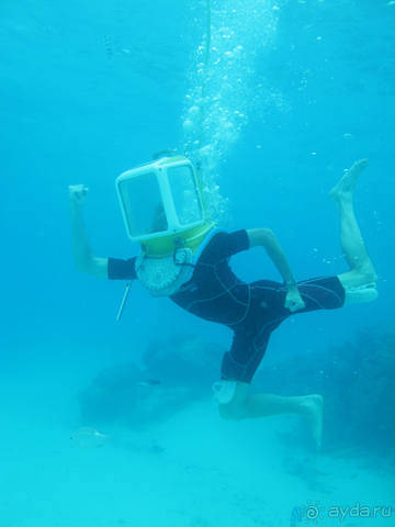 "Аквасафари" на острове Бора-Бора.