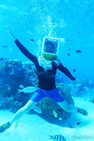 "Аквасафари" на острове Бора-Бора.