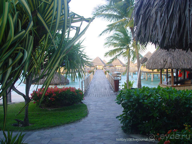 "Аквасафари" на острове Бора-Бора.