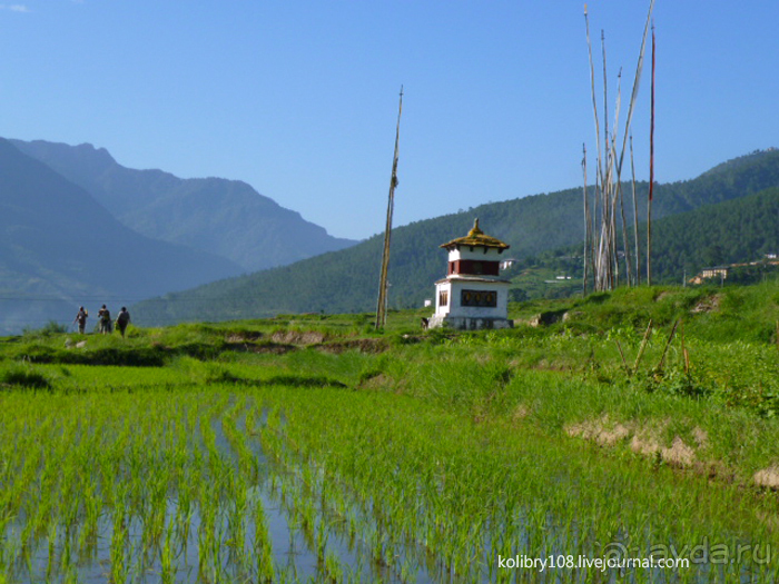 Бутан - страна божественного хулигана Друкпа Кунли (часть 4-я).
