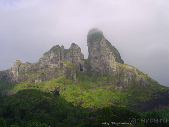 На велосипеде вокруг Бора-Бора