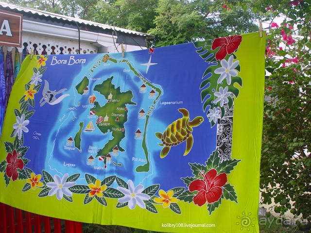 На велосипеде вокруг Бора-Бора