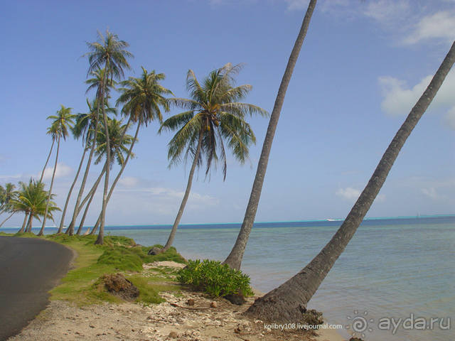 На велосипеде вокруг Бора-Бора