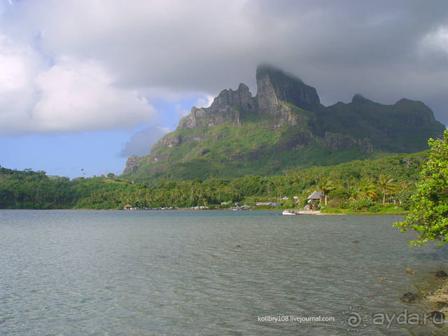 На велосипеде вокруг Бора-Бора